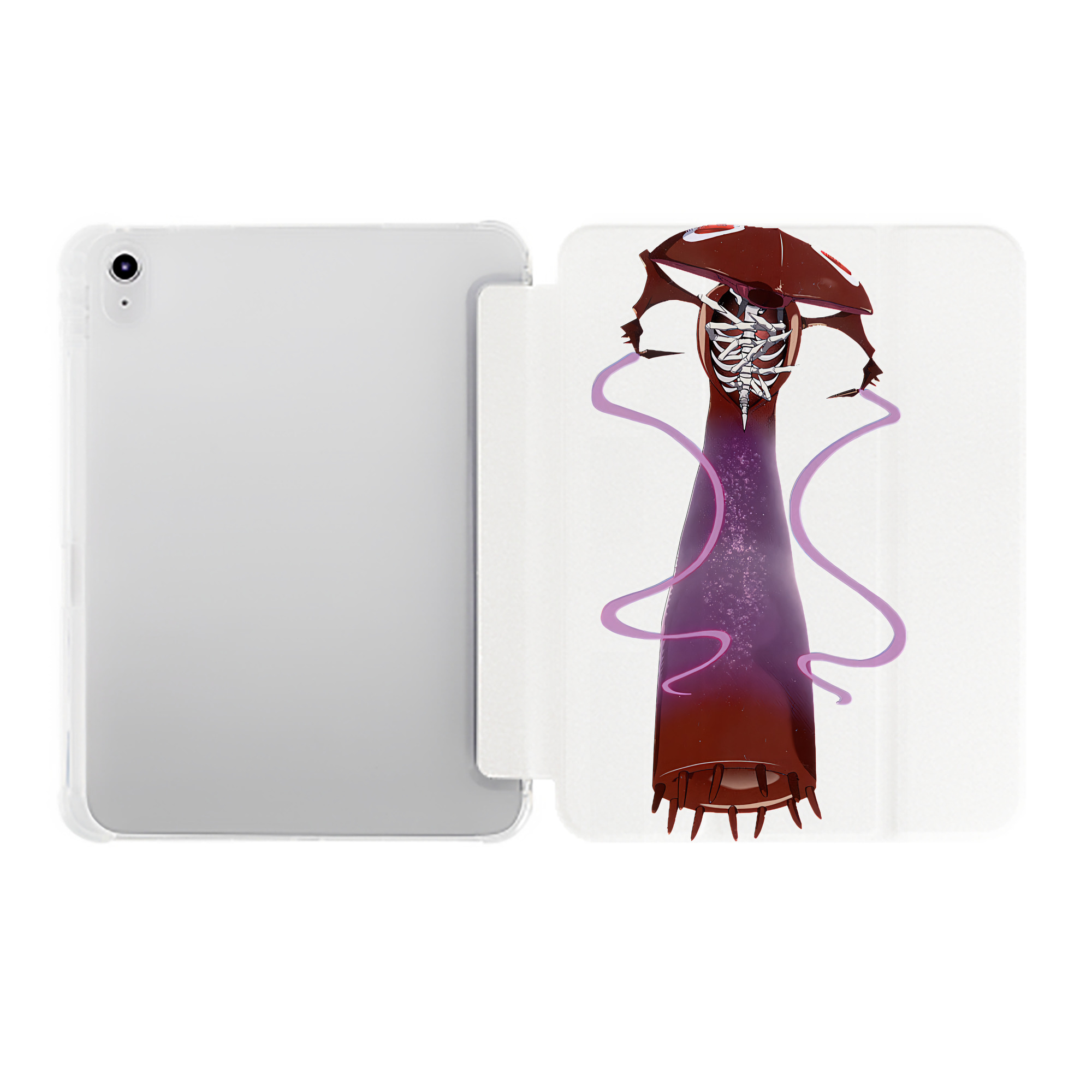 （画像用） EVA 新世紀エヴァンゲリオン IPad ケース ペン収納付き 三つ折りスタンド PUレザー×シリコン 対応機種9.5/10.5/10.9インチ